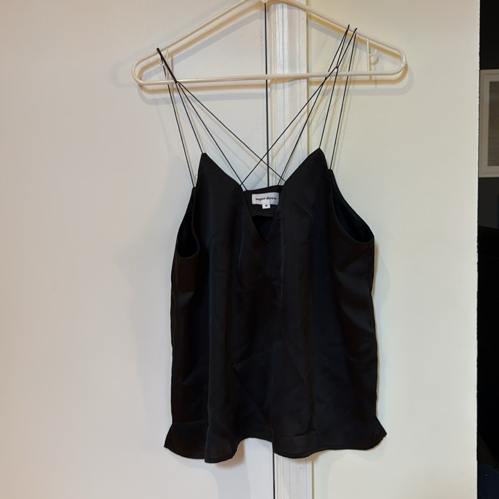 Sexy black top, size medium